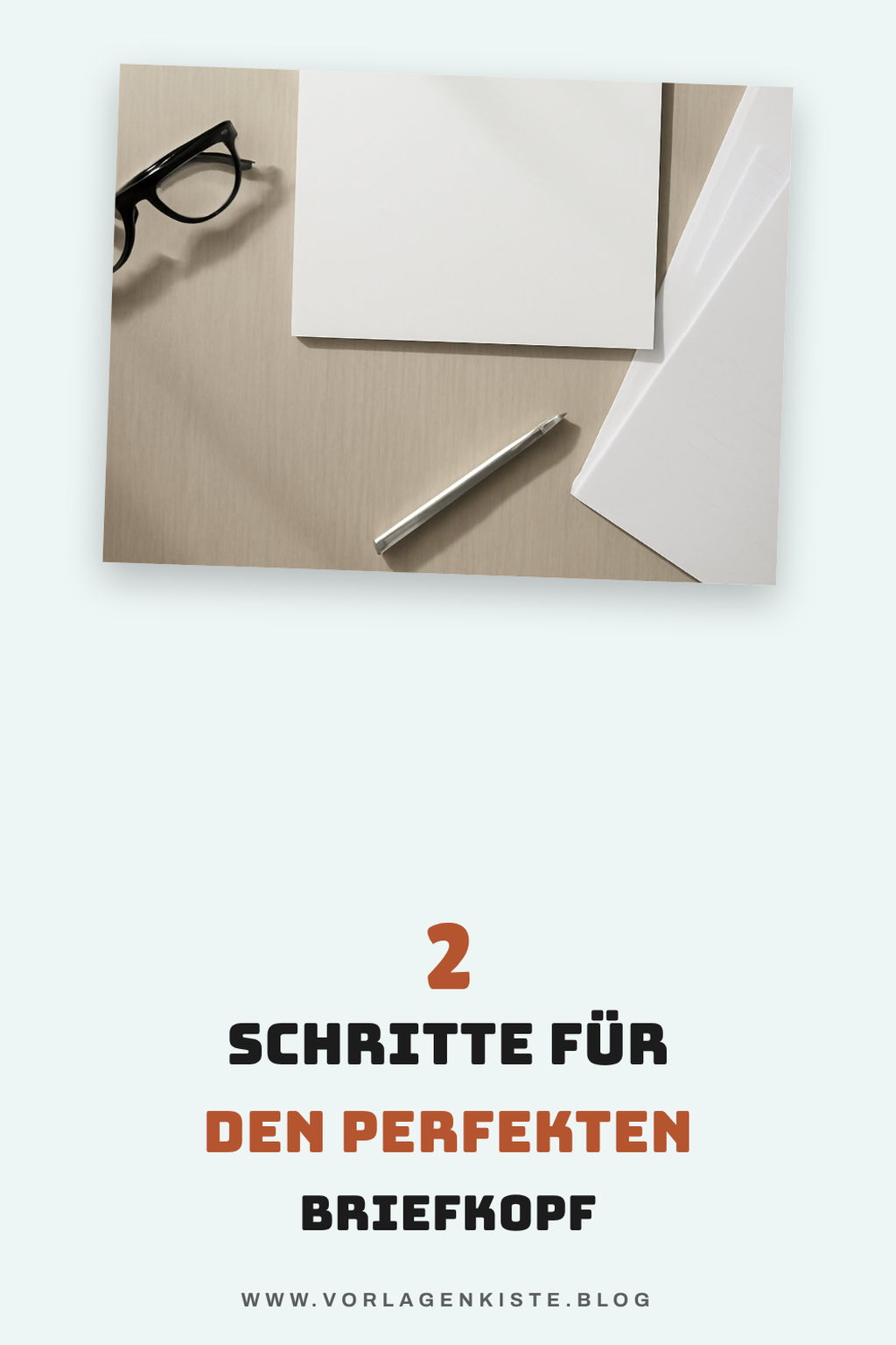 So gestaltest du deinen perfekten Briefkopf in 5 Schritten