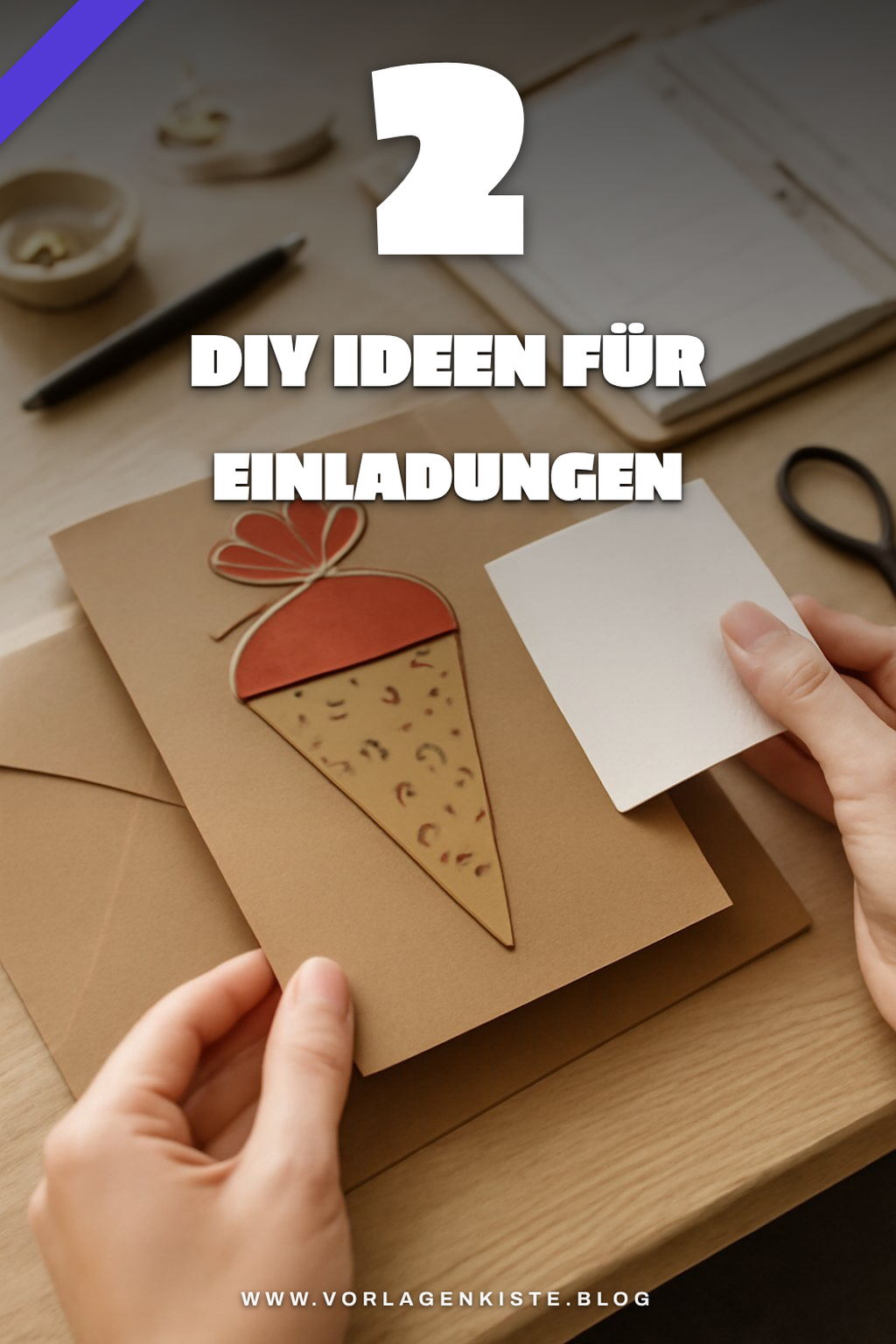 DIY-Einladungen für kreative Köpfe