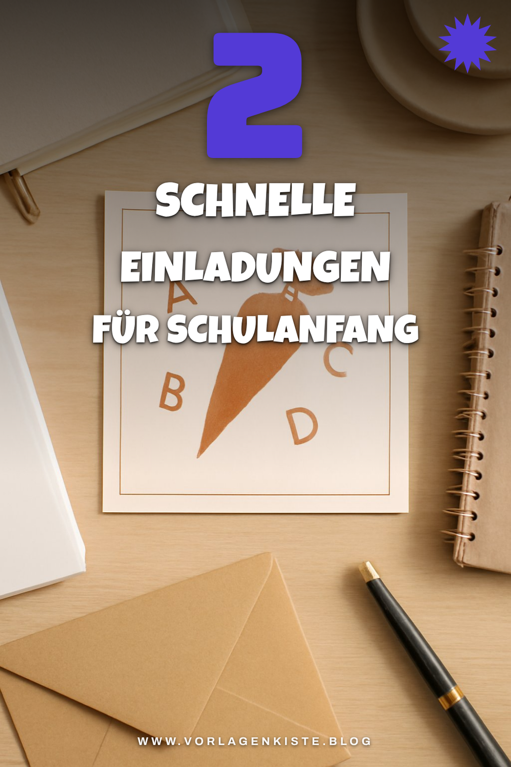 Einfache Einladungen für den schnellen Versand