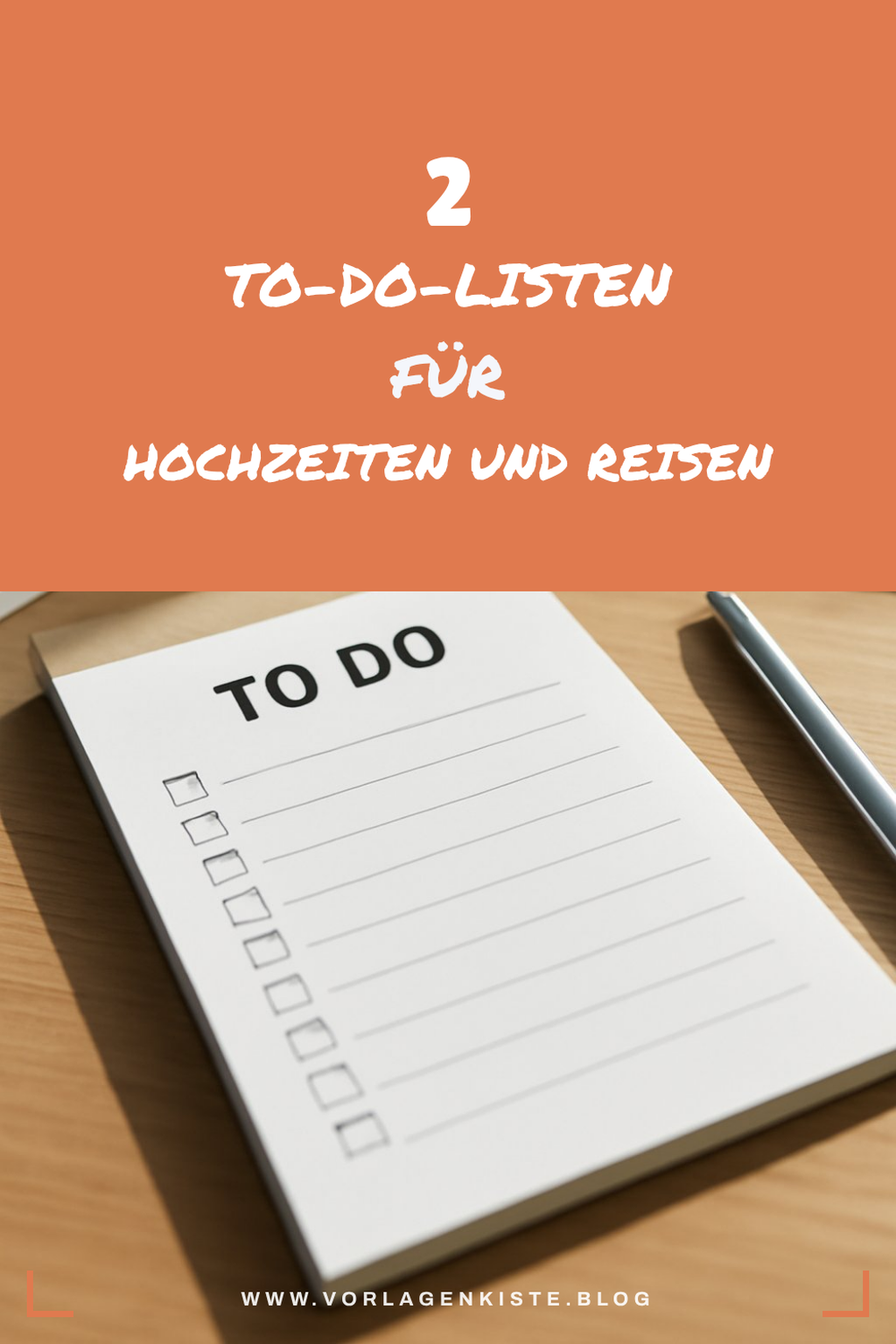 To-do-Listen für besondere Anlässe