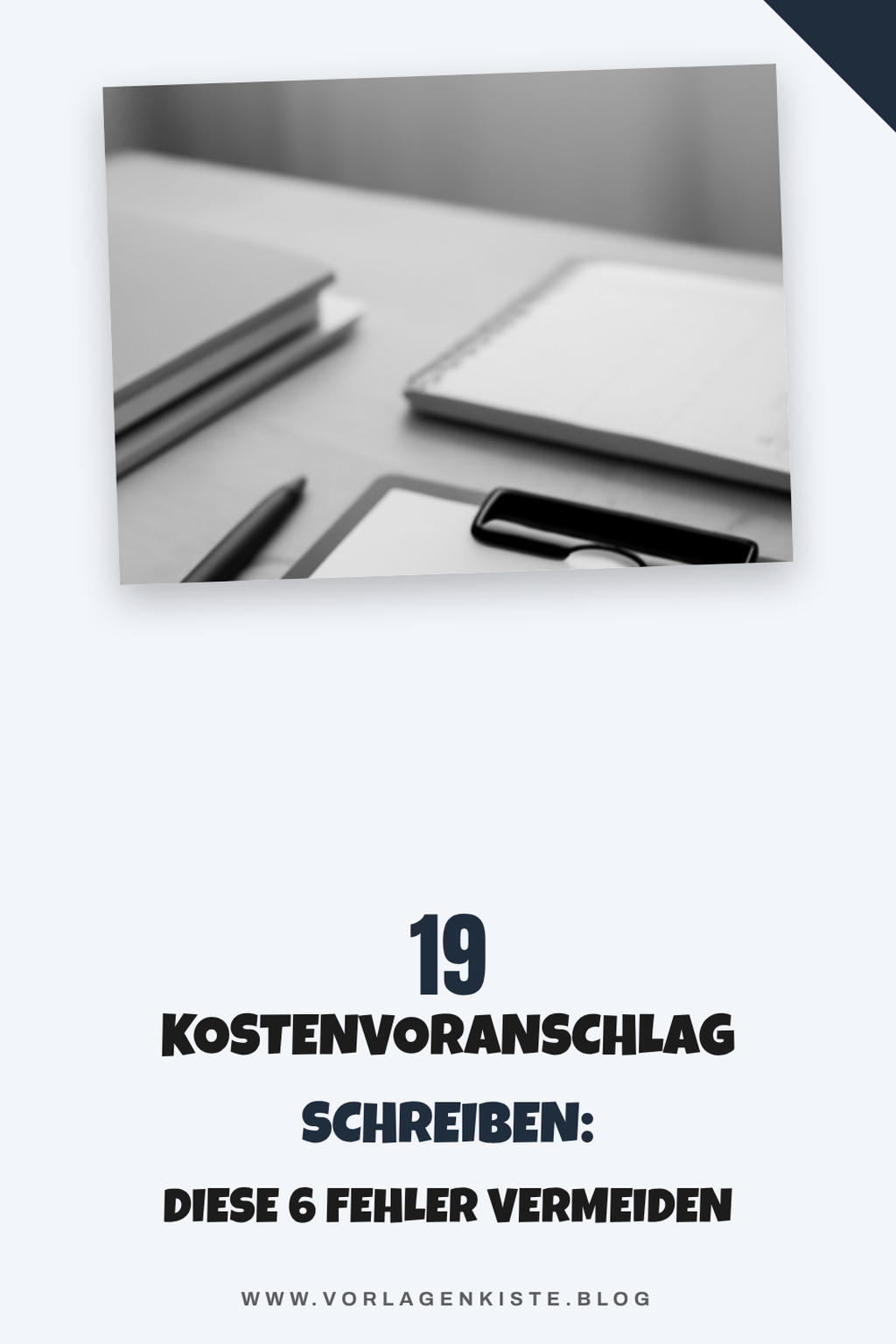 19 Kostenvoranschlag schreiben: Diese 6 Fehler vermeiden — Lösungs-Schritt