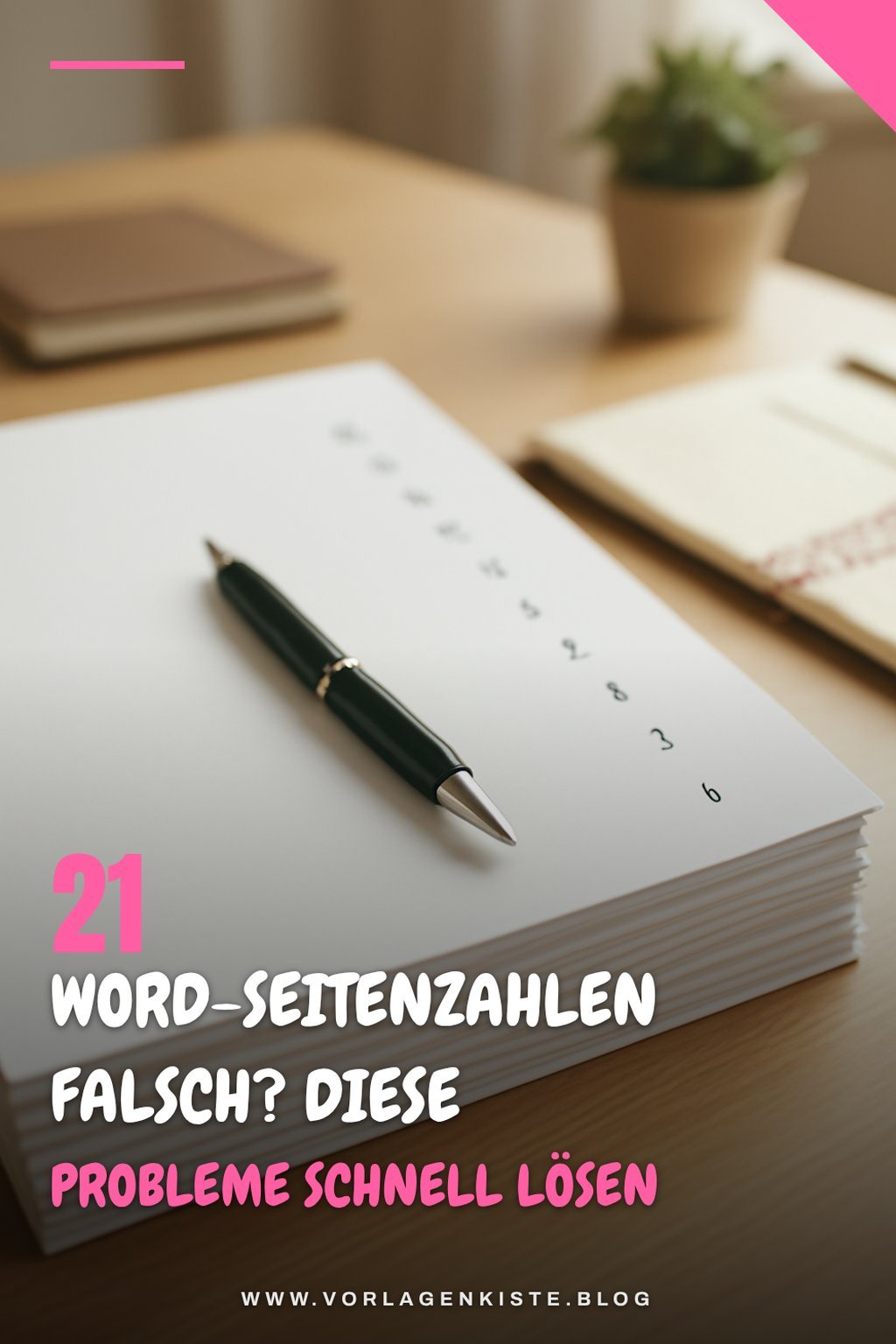 21 Word-Seitenzahlen falsch? Diese Probleme schnell lösen — Lösungs-Schritt