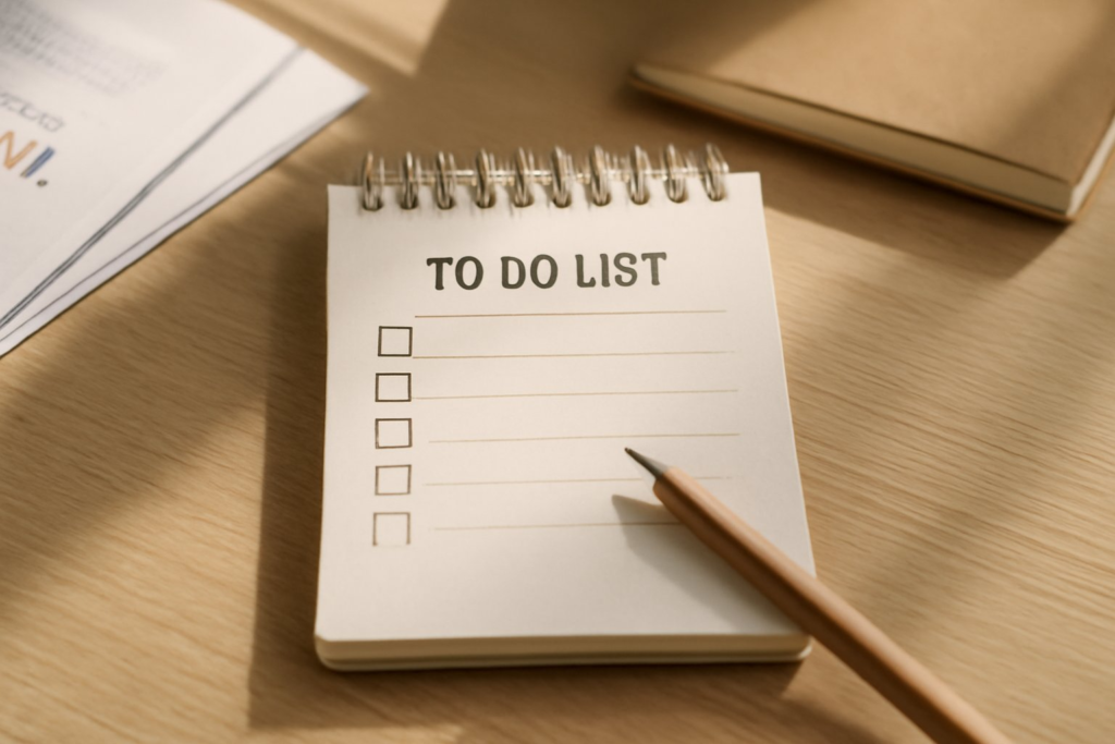 4 to do Liste Vorlage Pdf Ideen einfach erklärt