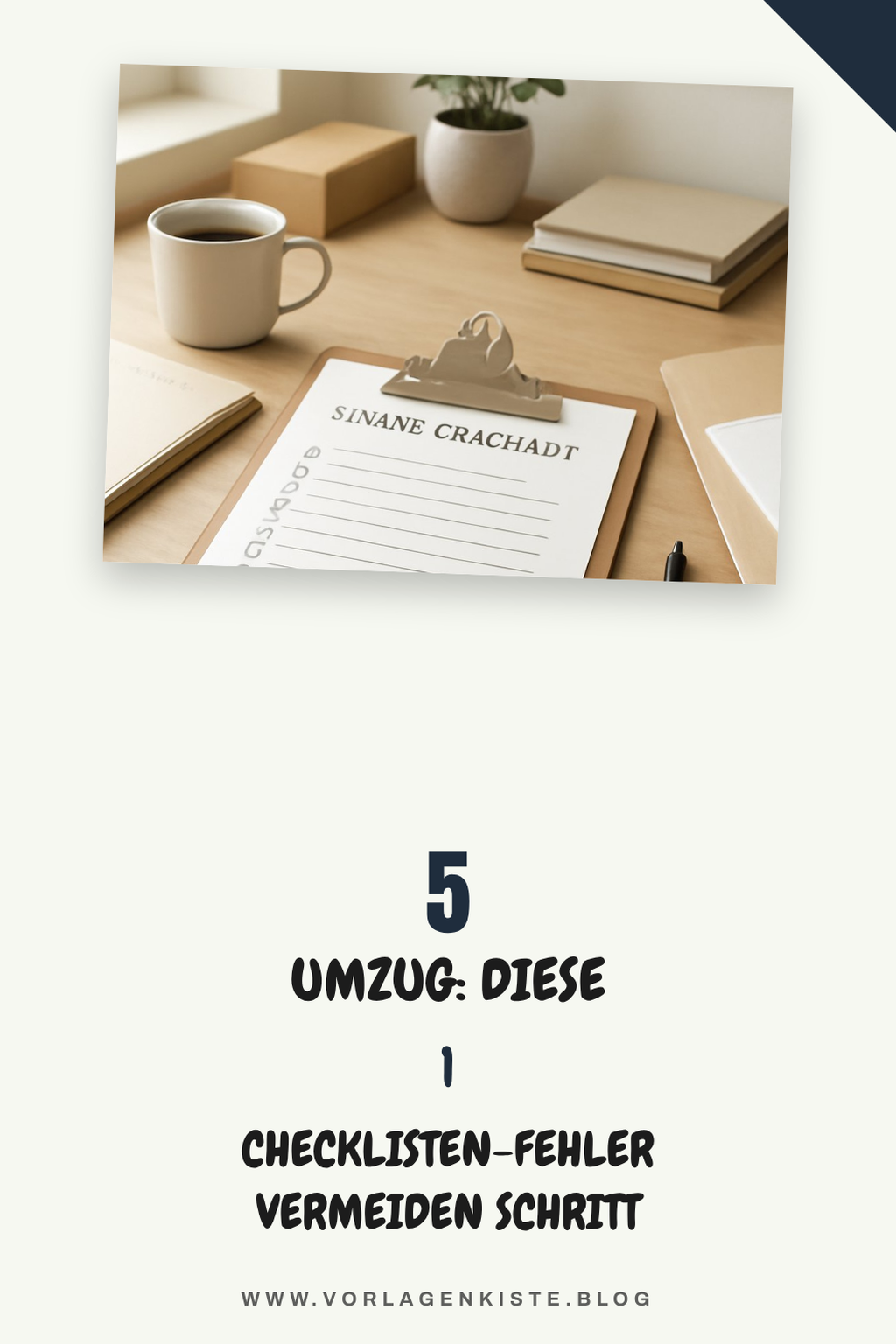 5 Umzug: Diese 1 Checklisten-Fehler vermeiden — Vorher-Nachher