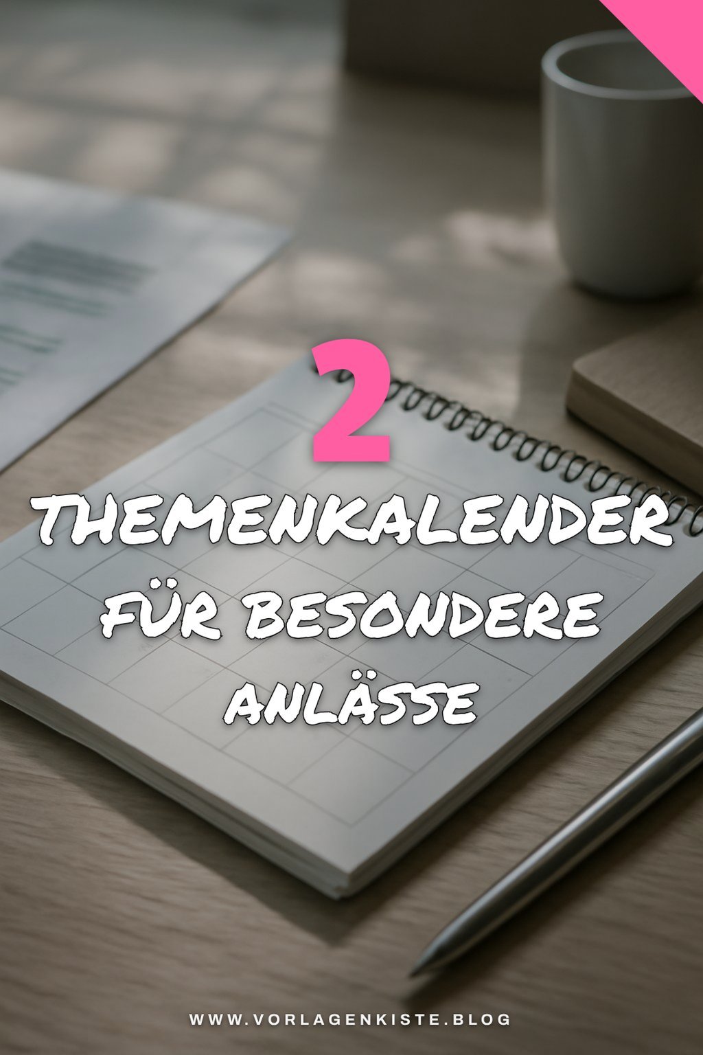Themenkalender für besondere Anlässe