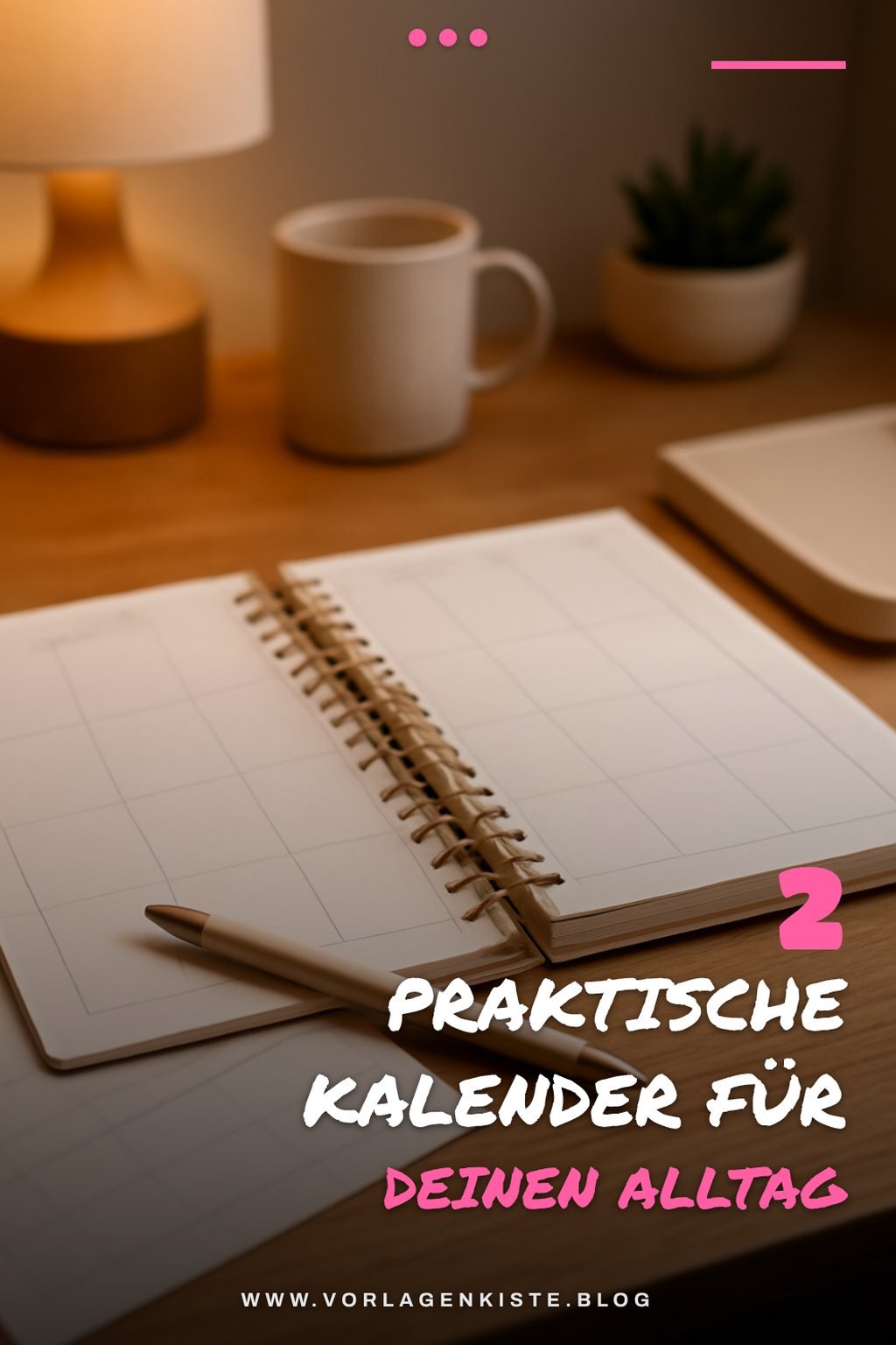 Praktische Kalender für den Alltag