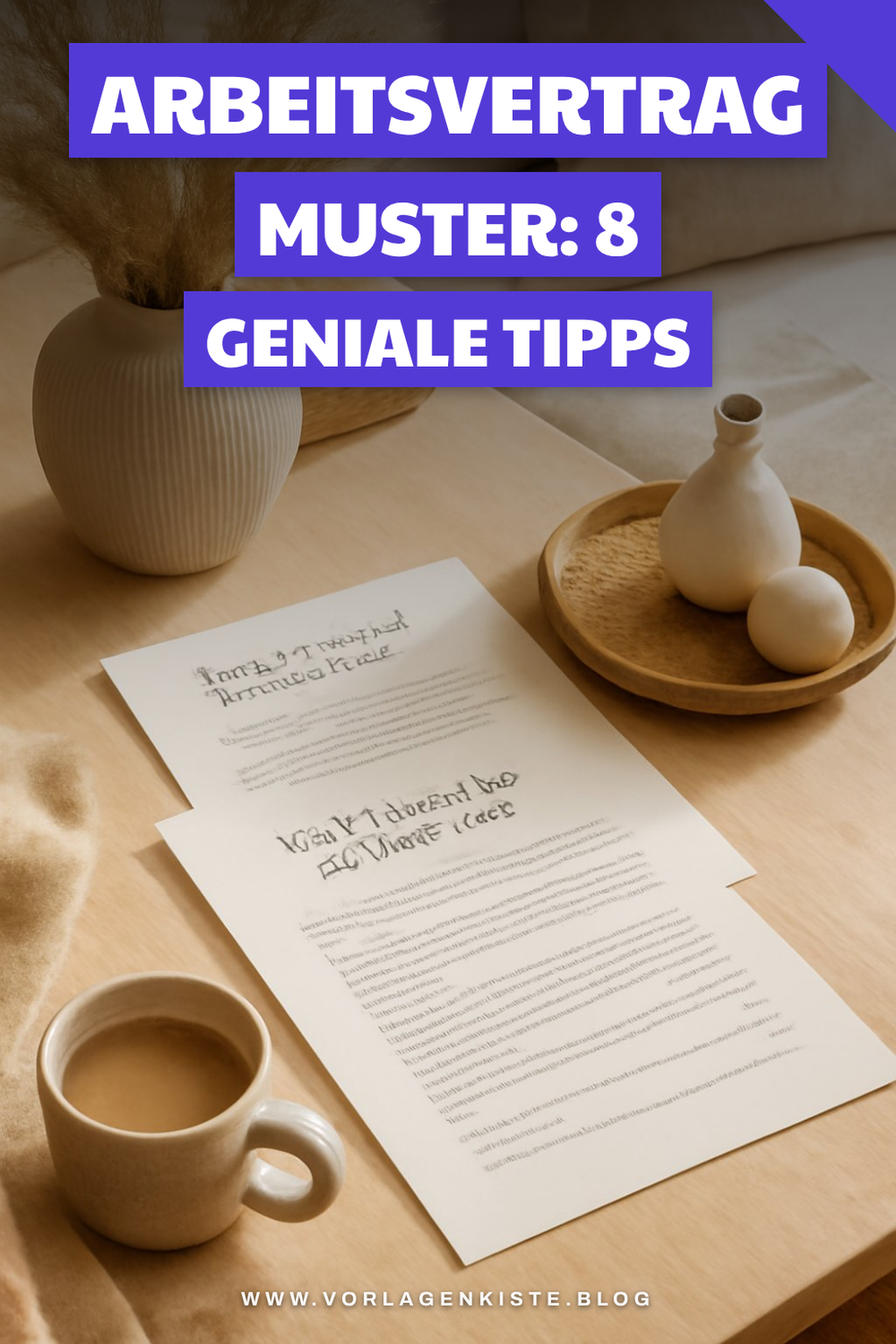 Arbeitsvertrag Muster: 8 geniale Tipps, die sofort wirken