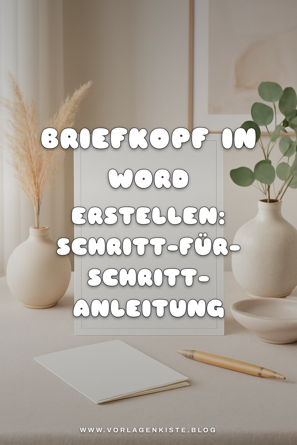 Briefkopf in Word erstellen: Schritt-für-Schritt-Anleitung