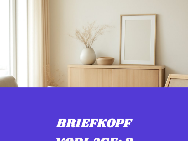 Briefkopf Vorlage: 8 geniale Tipps, die sofort wirken