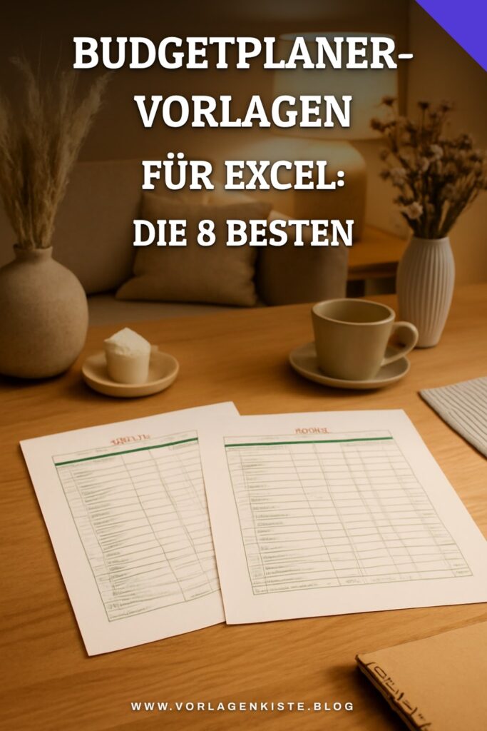Budgetplaner-Vorlagen für Excel: Die 8 besten