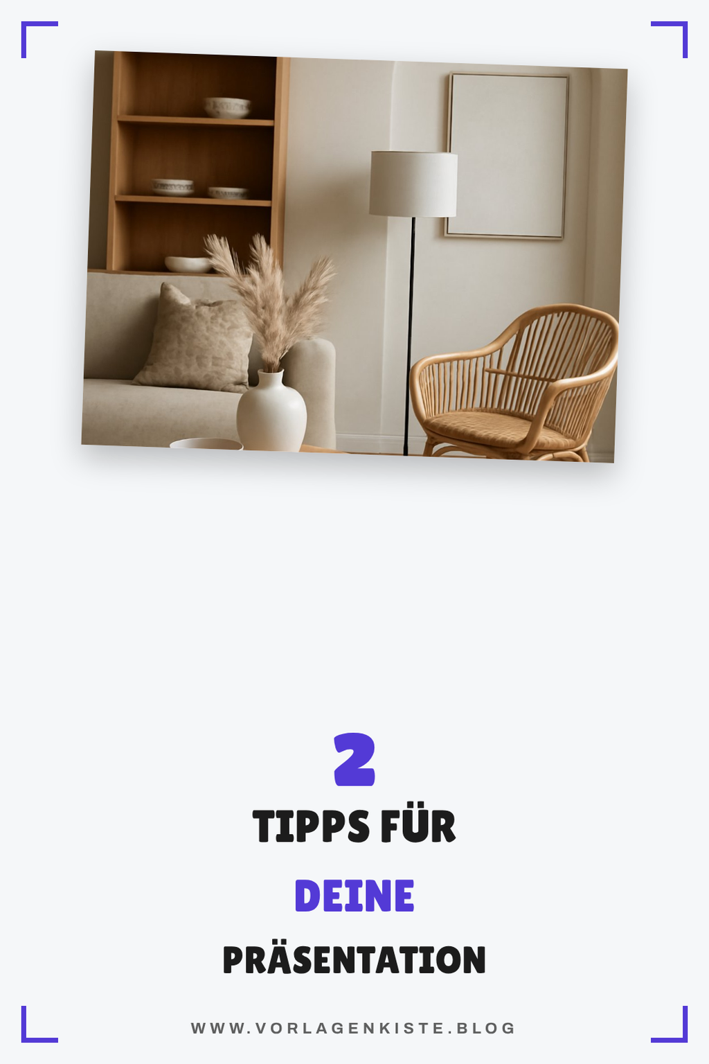 Tipps zur Präsentation deines Plans