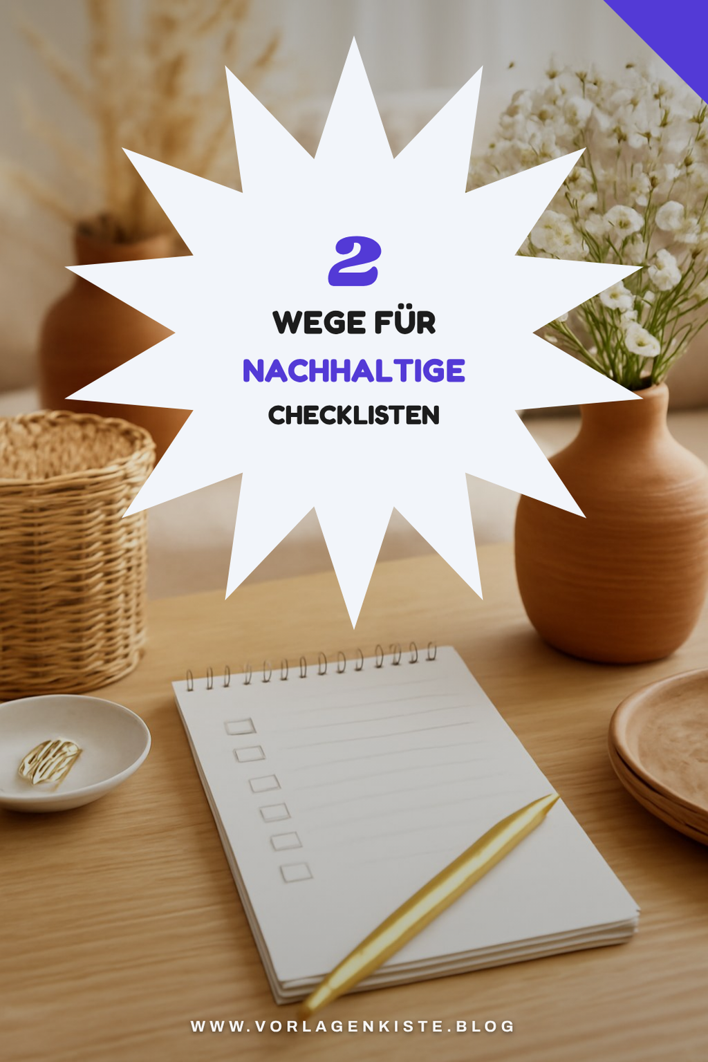 Wie du deine Checkliste nachhaltig nutzt