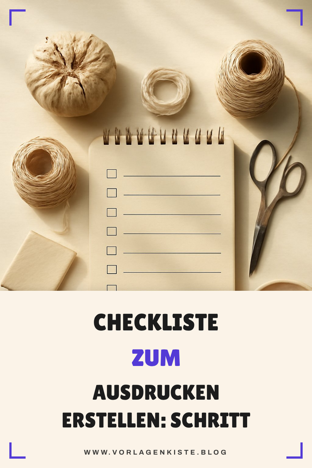 Checkliste zum Ausdrucken erstellen: Schritt für Schritt