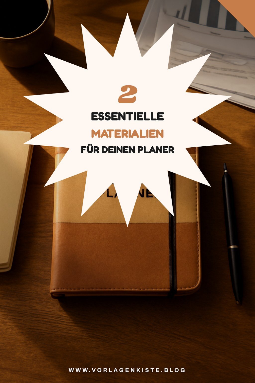 Diese Materialien brauchst du für deinen Planer