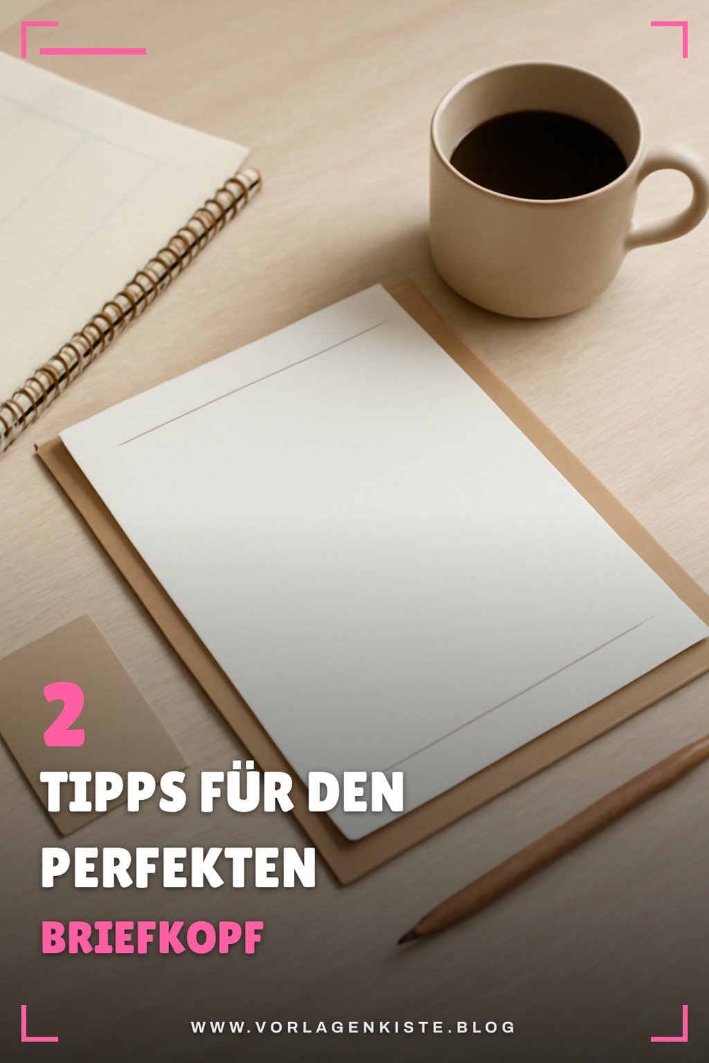 So gestaltest du einen einladenden Briefkopf in 5 Schritten