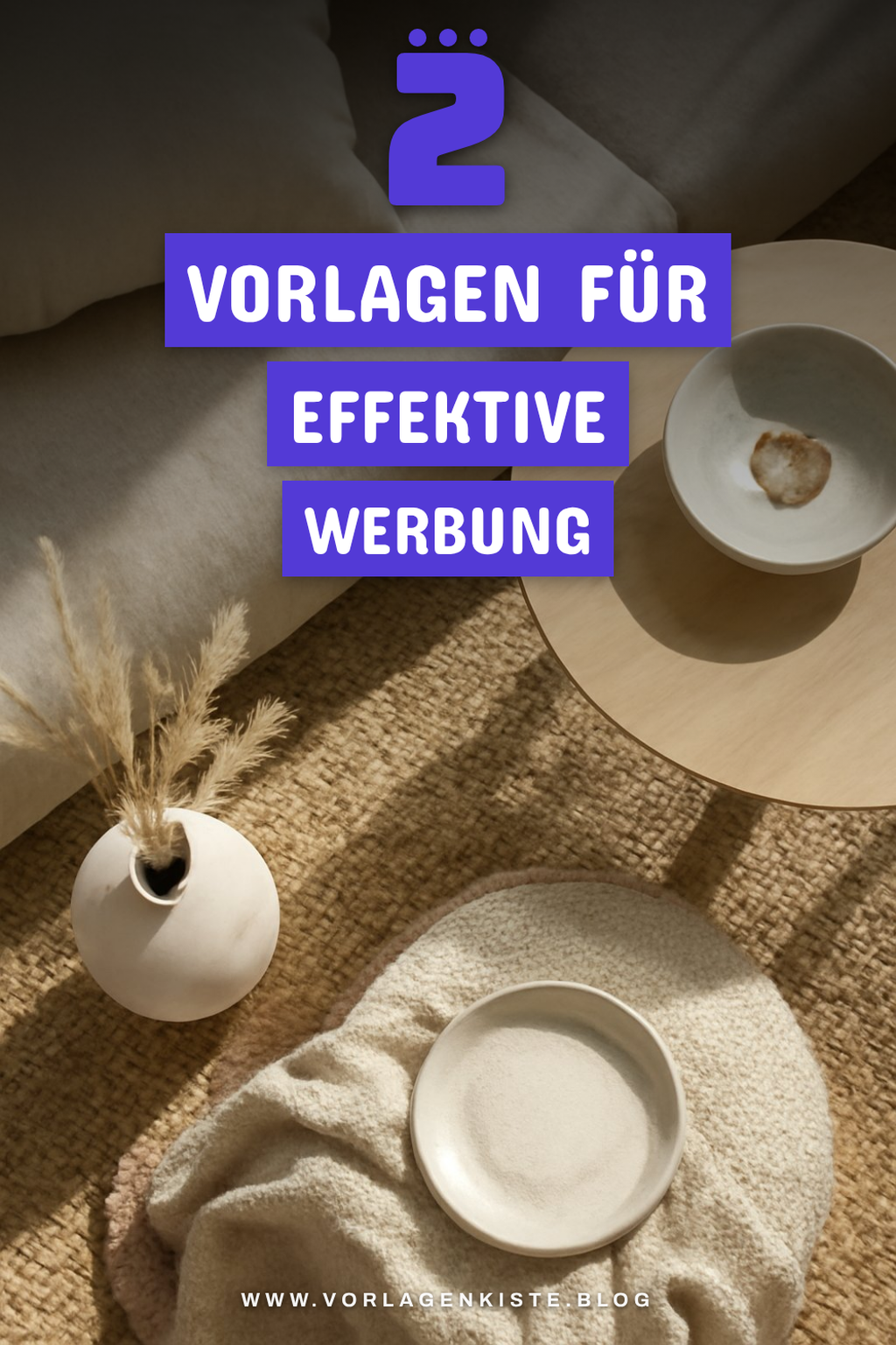 Vorlagen für Produktpräsentation und Werbung