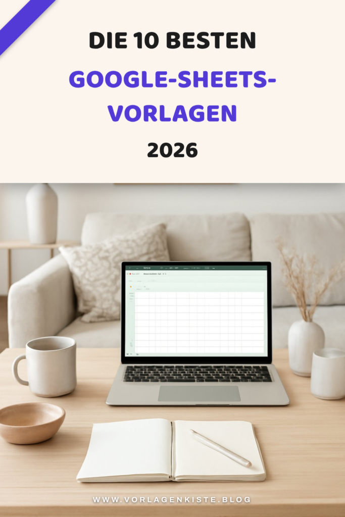 Die 10 besten Google-Sheets-Vorlagen 2026