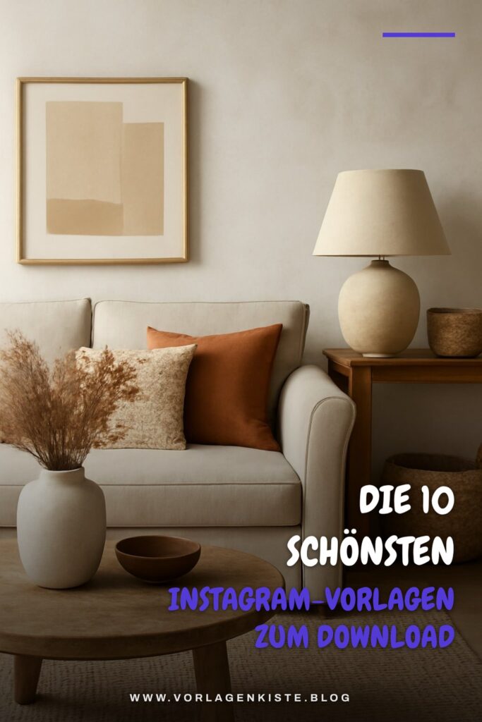 Die 10 schönsten Instagram-Vorlagen zum Download