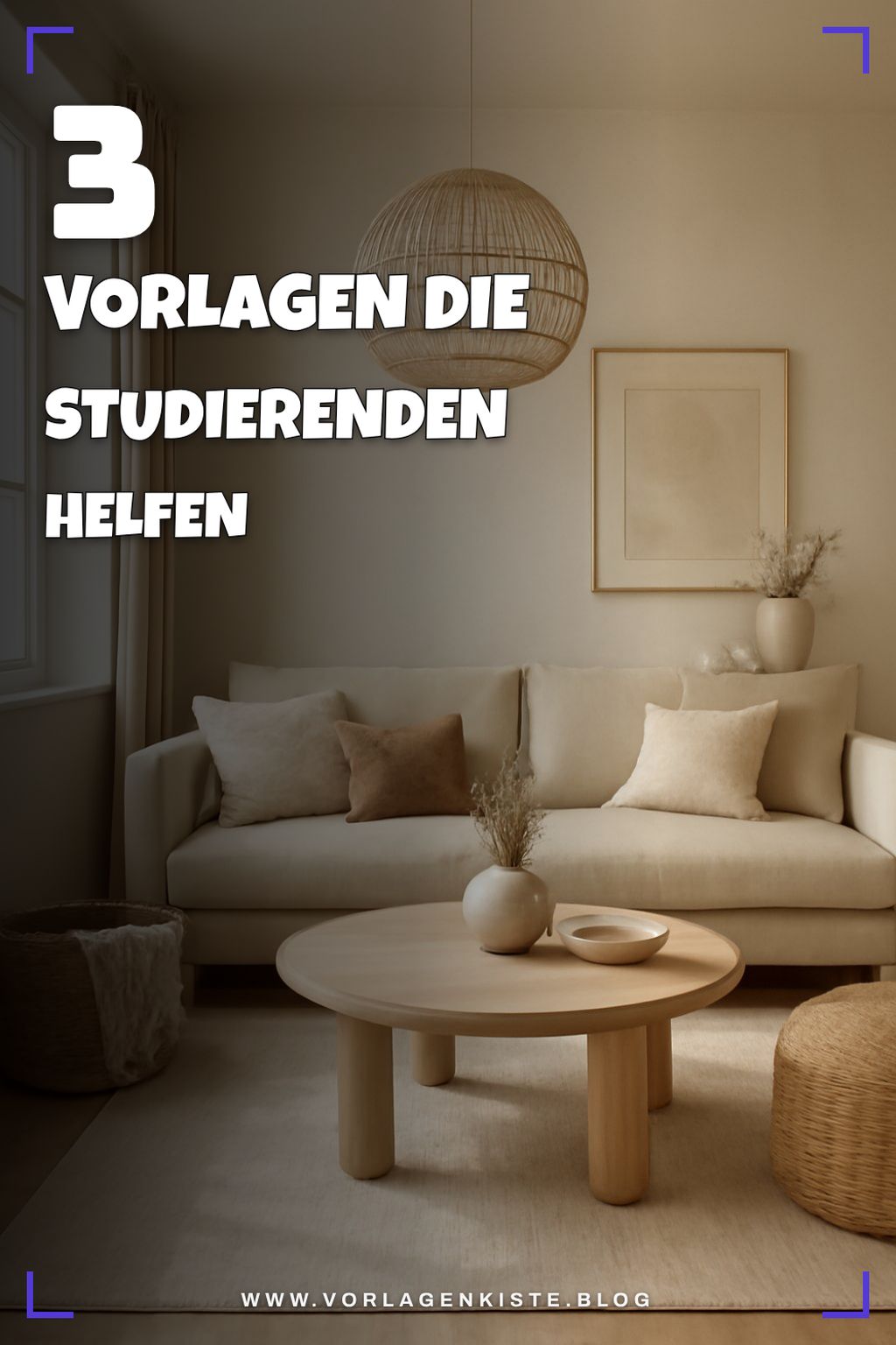 Die 3 besten Vorlagen für Studierende
