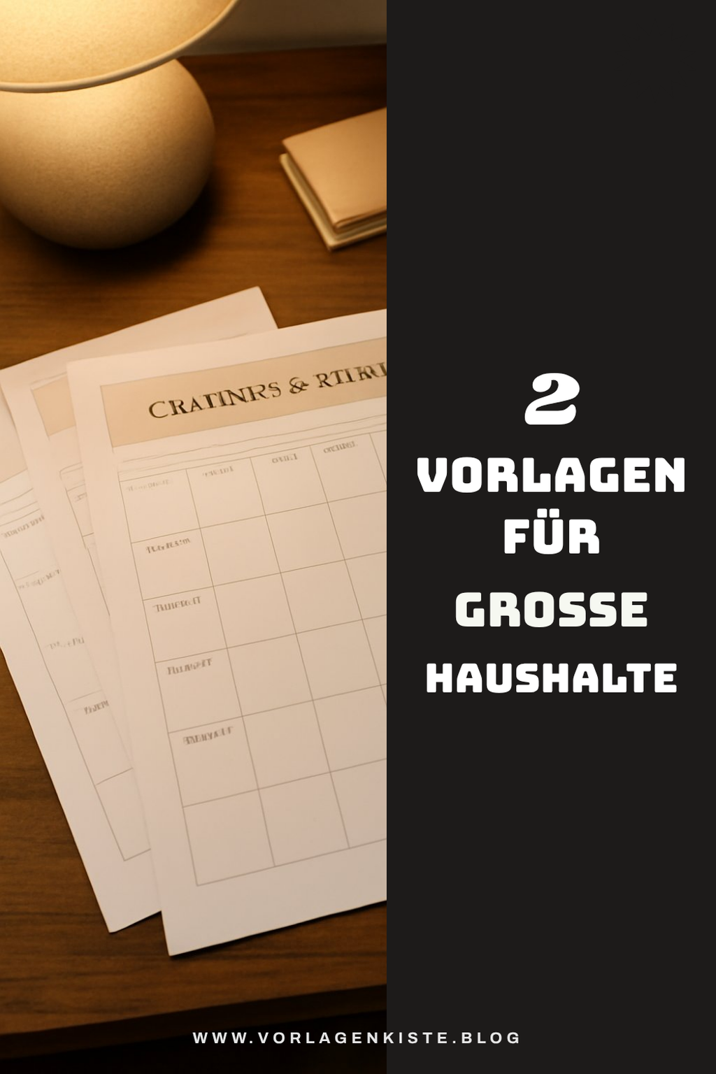Diese Vorlagen sind ideal für große Haushalte