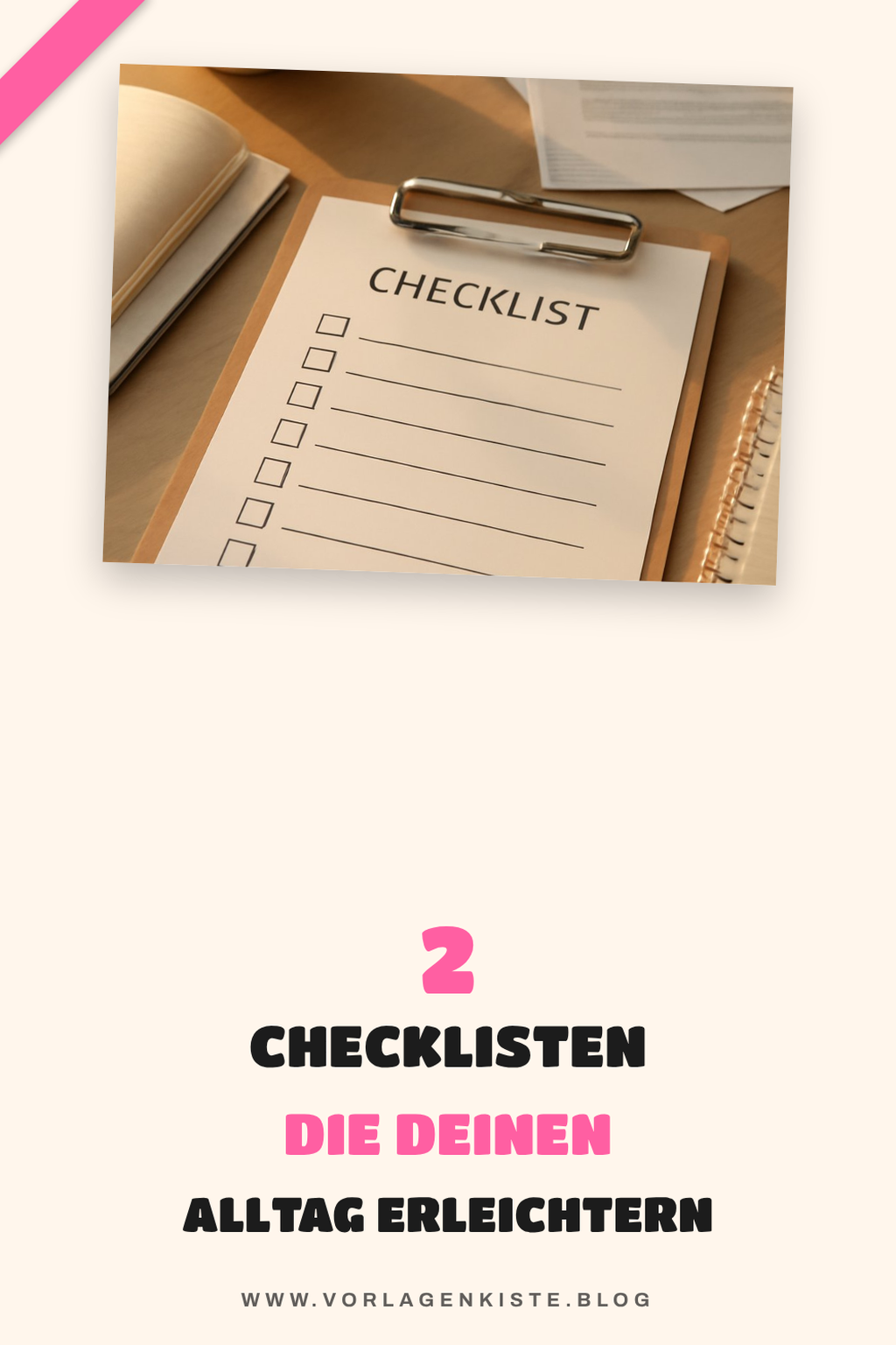 So bleibst du 2026 organisiert mit Checklisten