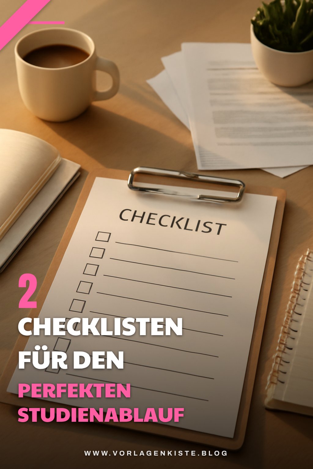 Checklisten für das Studium
