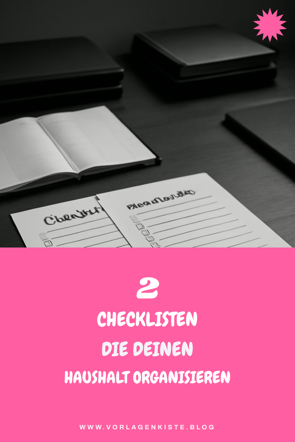 Checklisten für den Haushalt