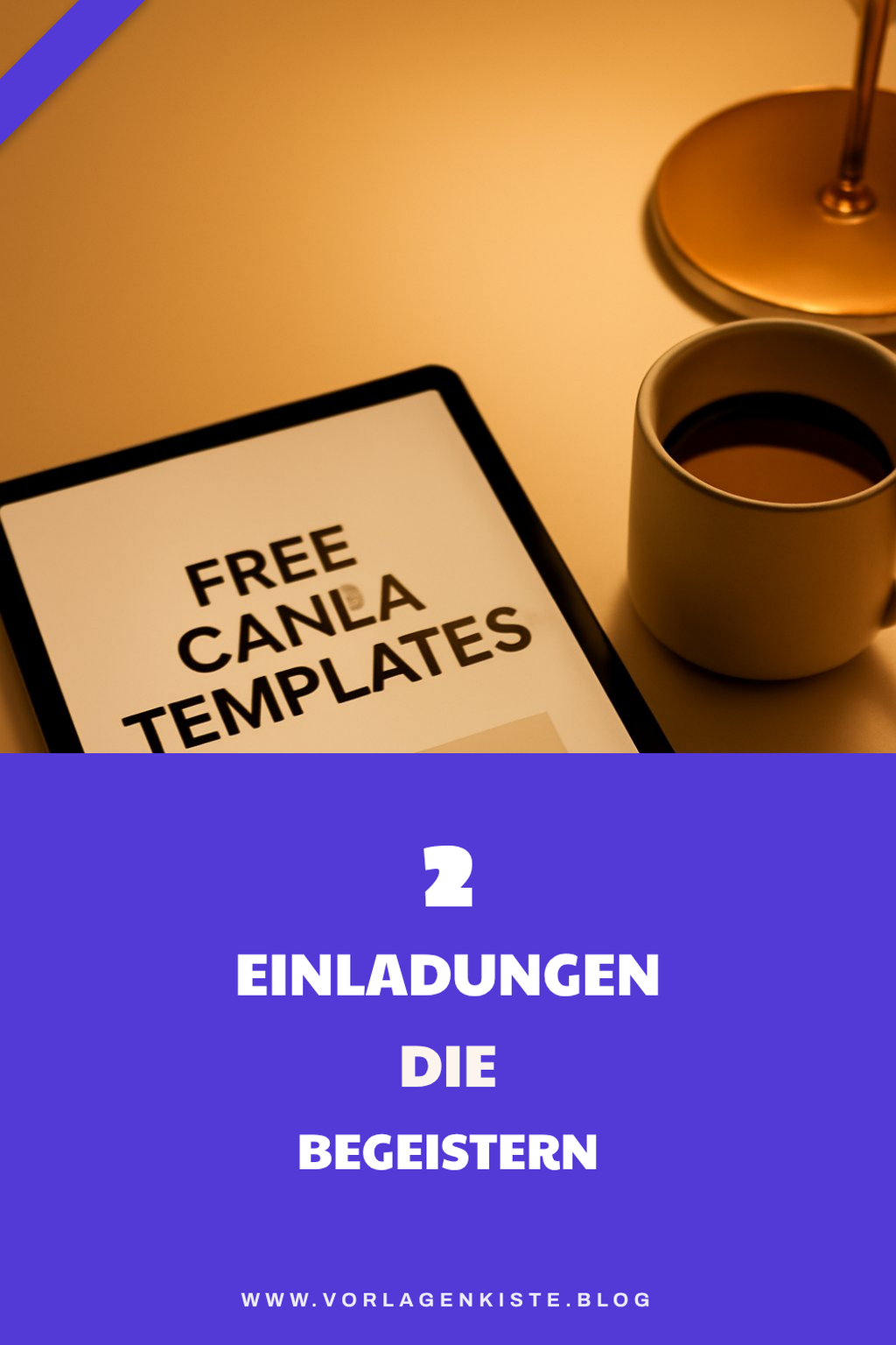 Gestalte ansprechende Einladungen mit Canva-Vorlagen