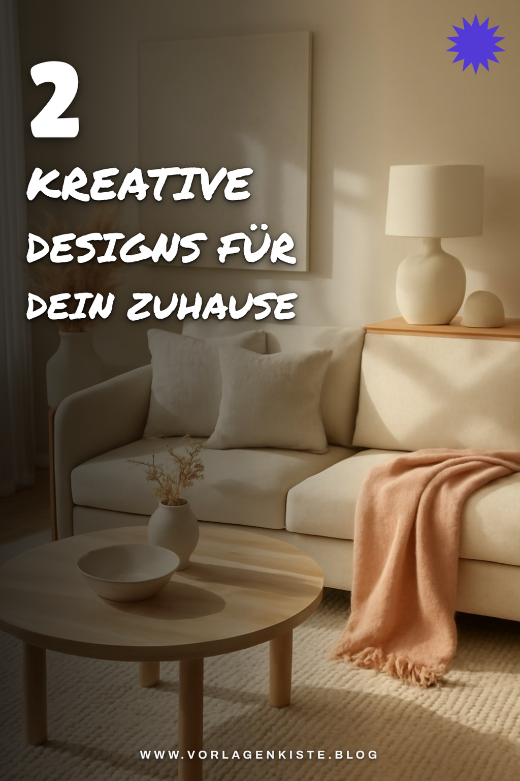 Kreative Design-Ideen für dein Zuhause mit Canva
