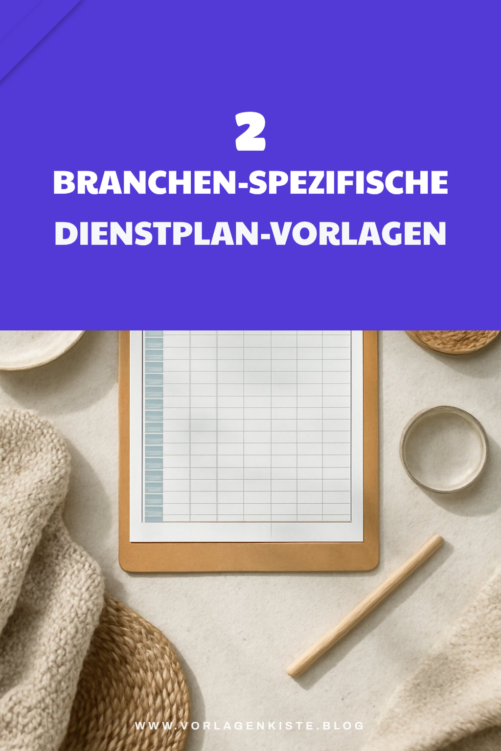 Vorlagen für verschiedene Branchen