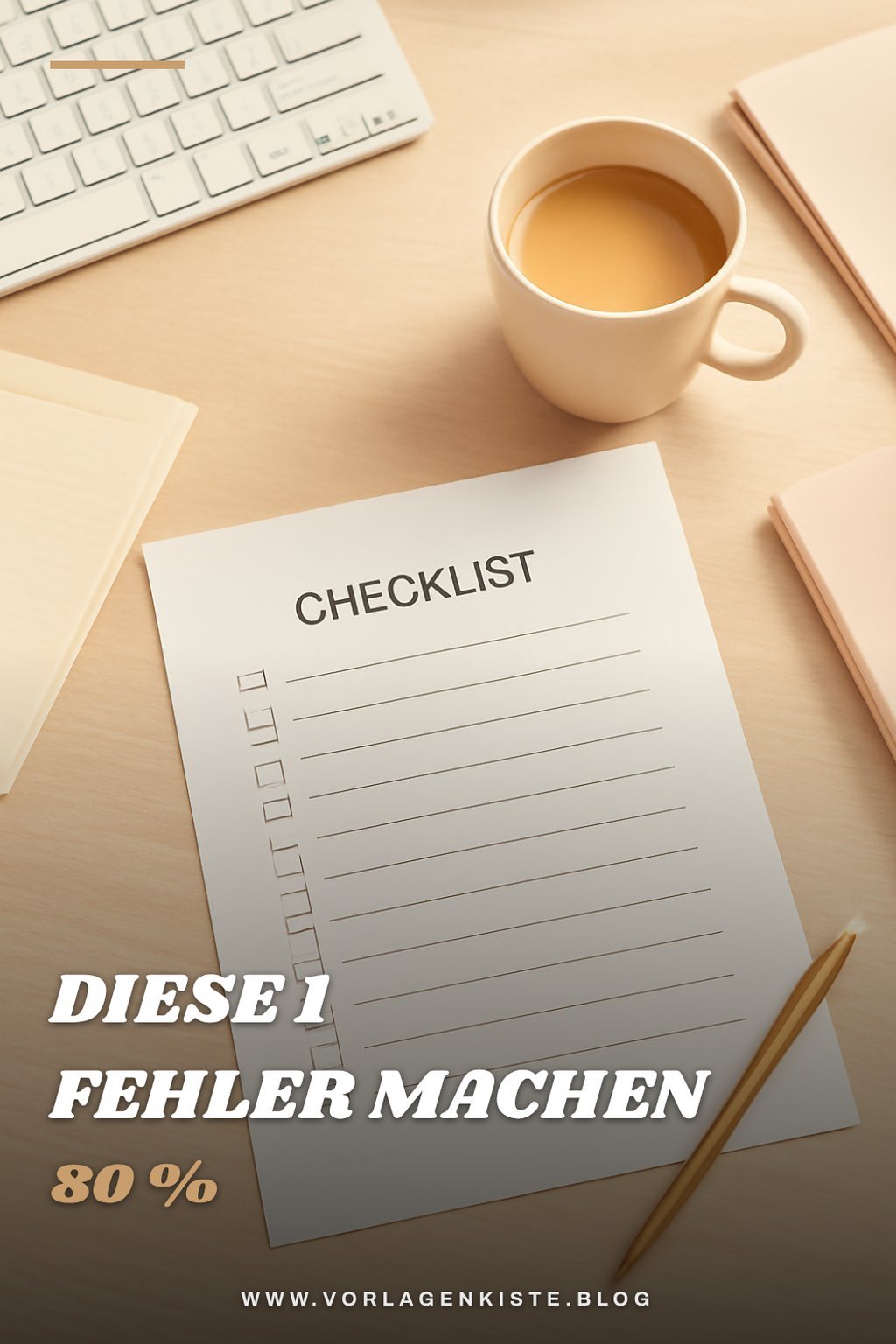 Diese 1 Fehler machen 80 % der Checklisten-Ersteller — Lösungs-Schritt