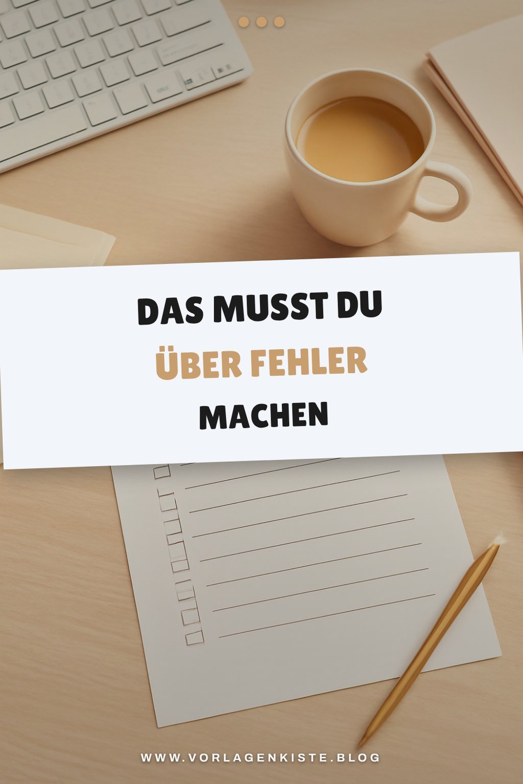 Diese 1 Fehler machen 80 % der Checklisten-Ersteller — Detail