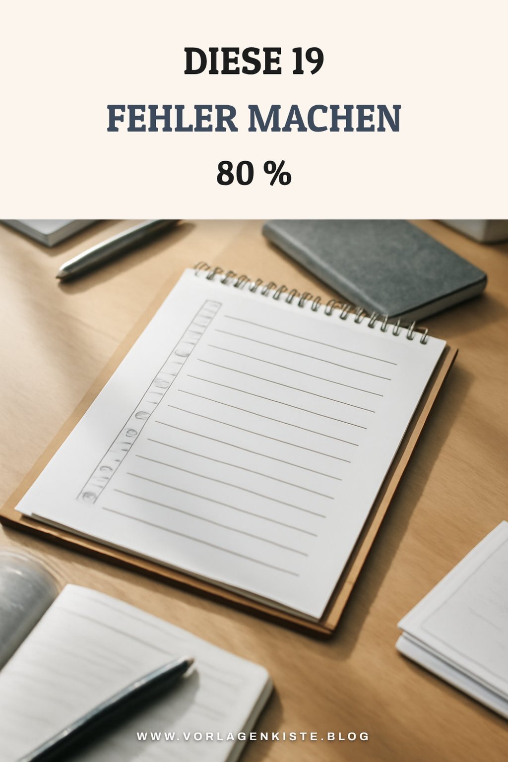 Diese 19 Fehler machen 80 % der Packlisten-Ersteller — Problem-Szenario
