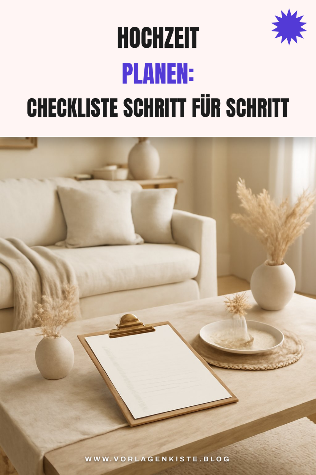 Hochzeit planen: Checkliste Schritt für Schritt