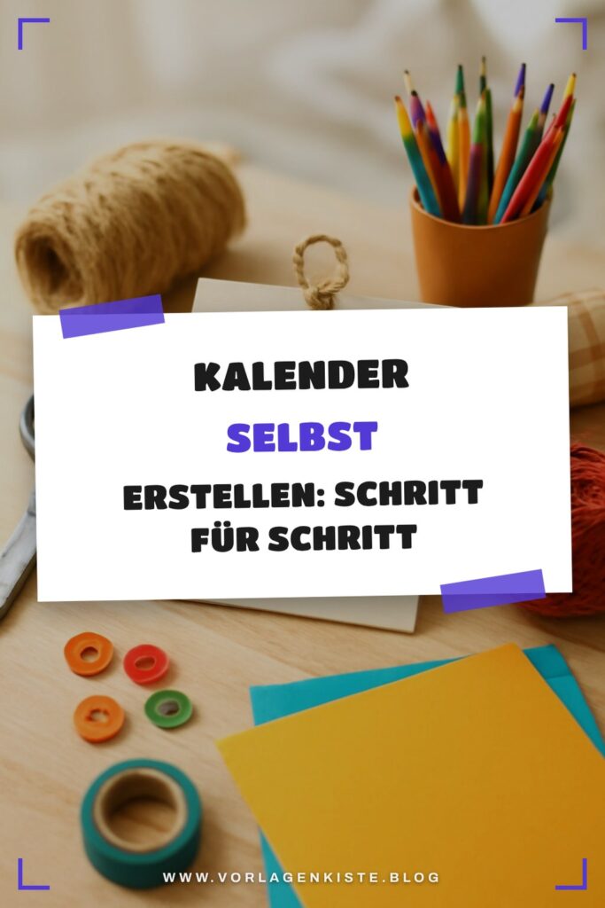 Kalender selbst erstellen: Schritt für Schritt in Word