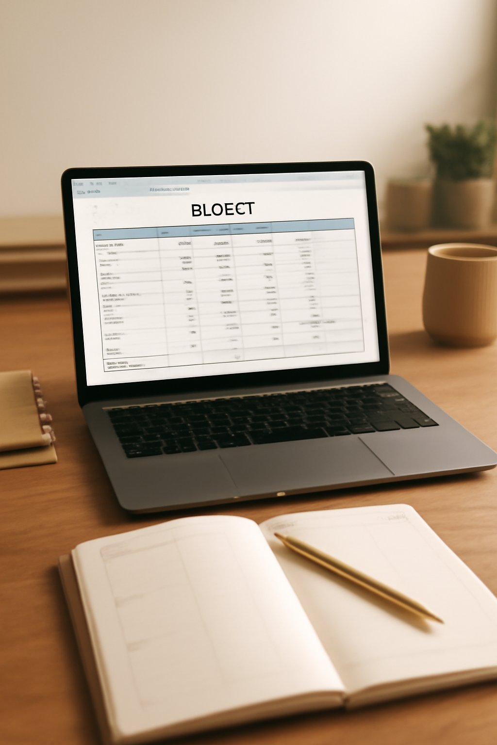 Budgetplaner Vorlage