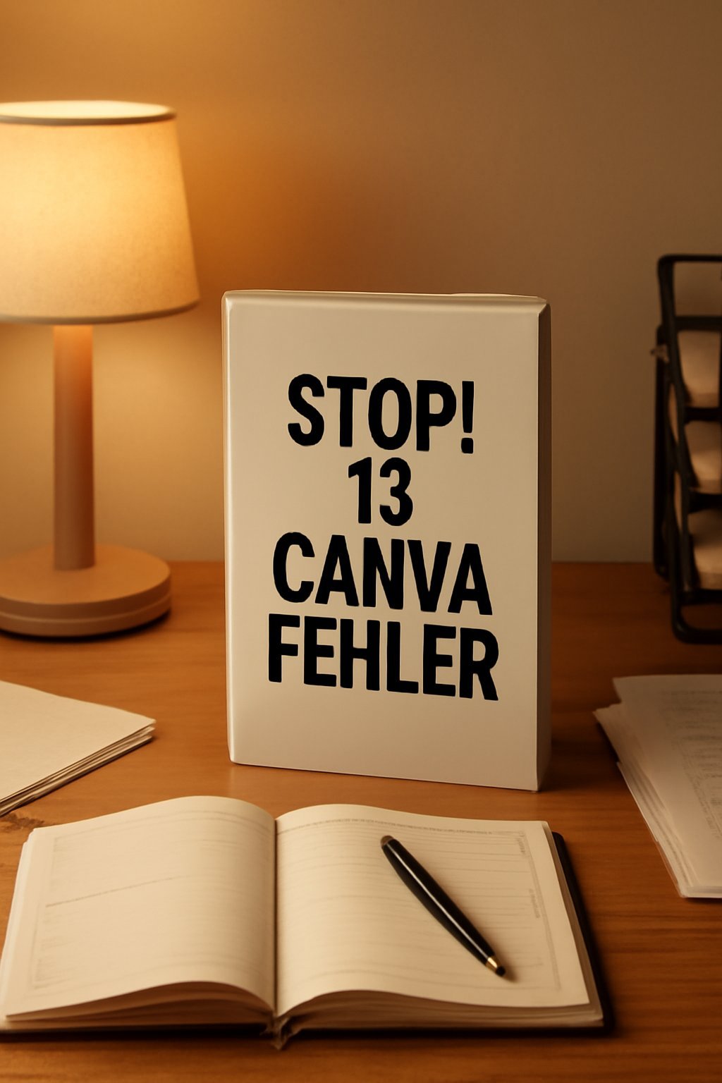 Stop! 13 Canva-Fehler, die du im Sommer 2026 vermeiden kannst — Hero-Aufnahme — Stop Canva-Fehler