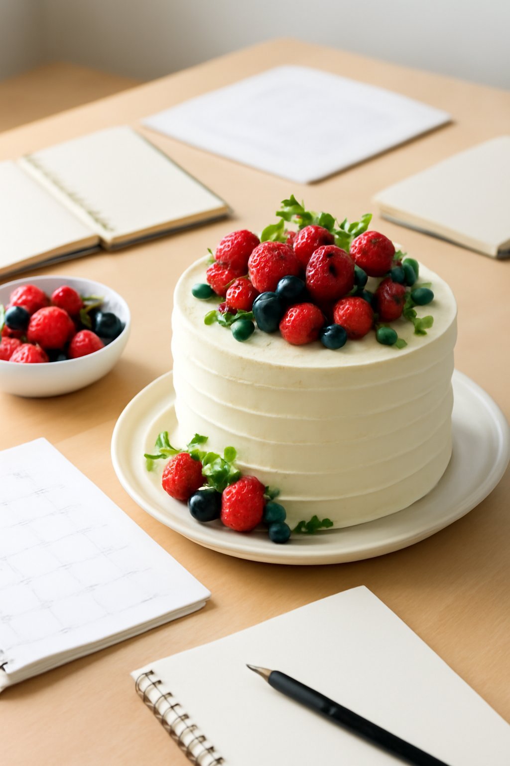 Mehrstöckige Torte Hochzeit