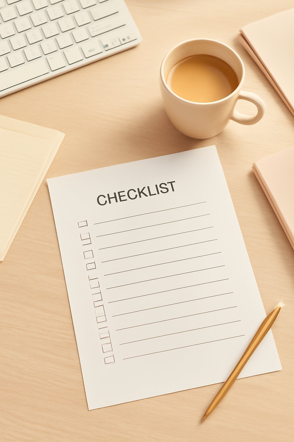 Diese 1 Fehler machen 80 % der Checklisten-Ersteller — Hero-Aufnahme