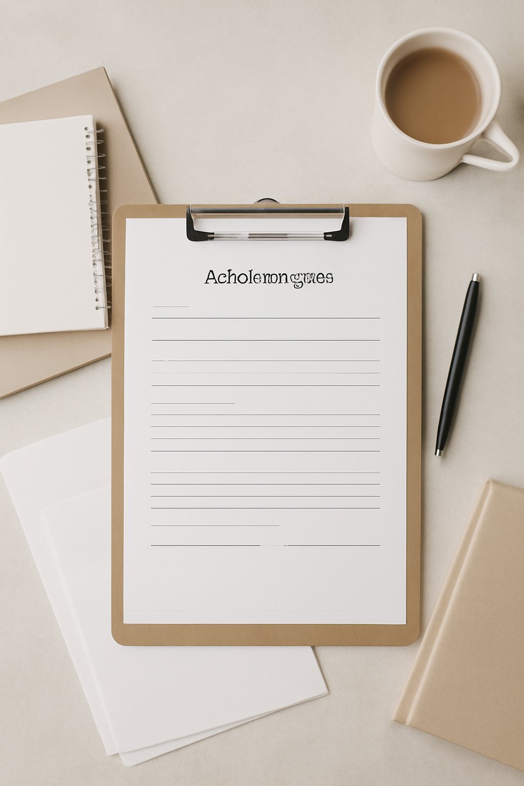 Vorlage für Aufgabenbeschreibung