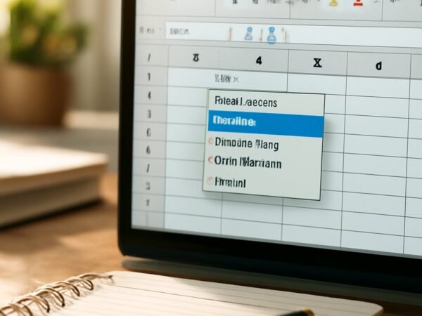 10 kreative Dropdowns für Excel, die deinen Alltag erleichtern