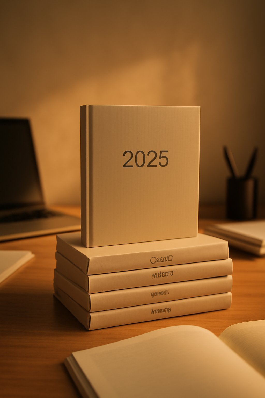 Minimalistischer Tageskalender 2026