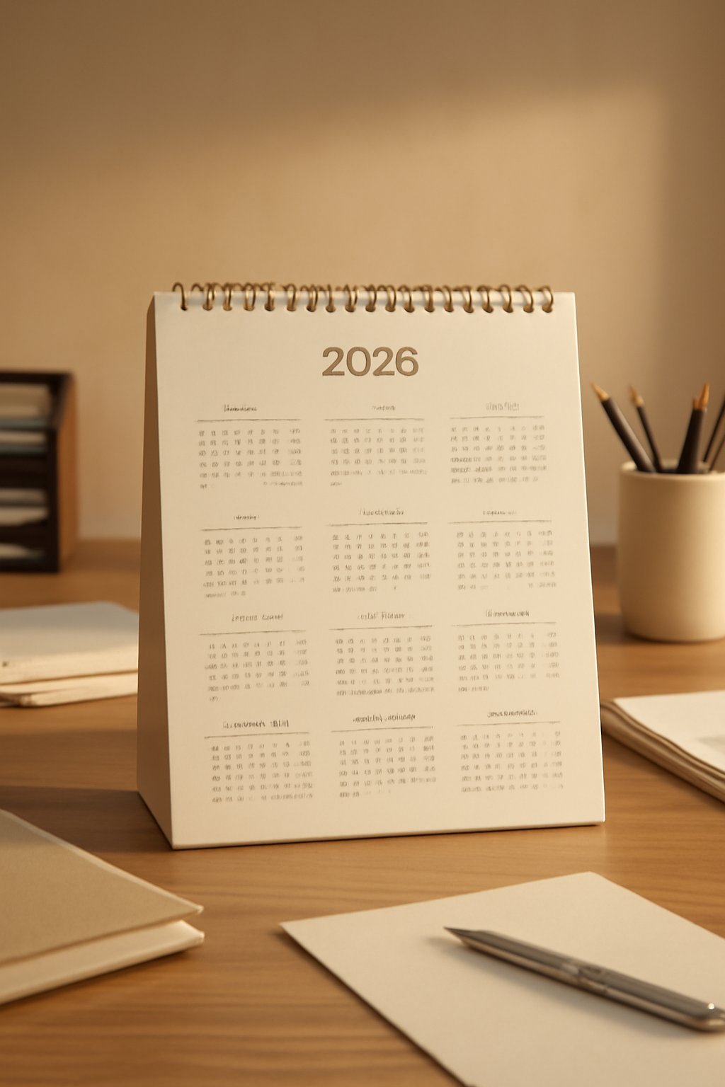 8 kreative Kalender-Vorlagen die du 2026 ausdrucken kannst — Kalender-Vorlagen ausdrucken