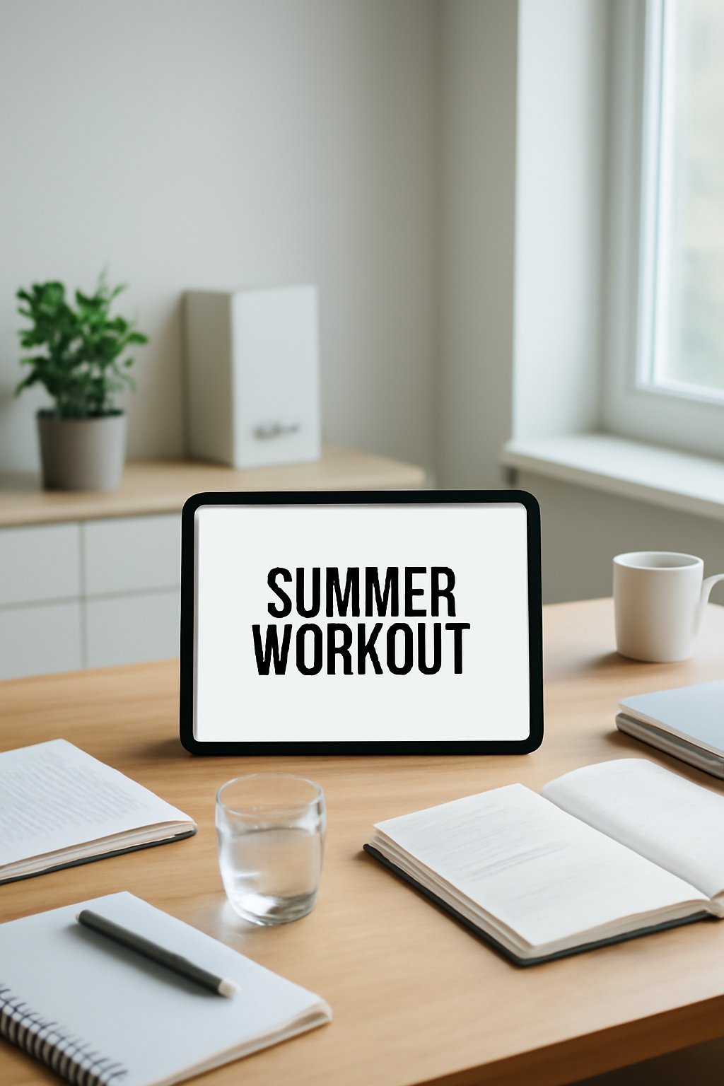 Fitnessjournal für Training