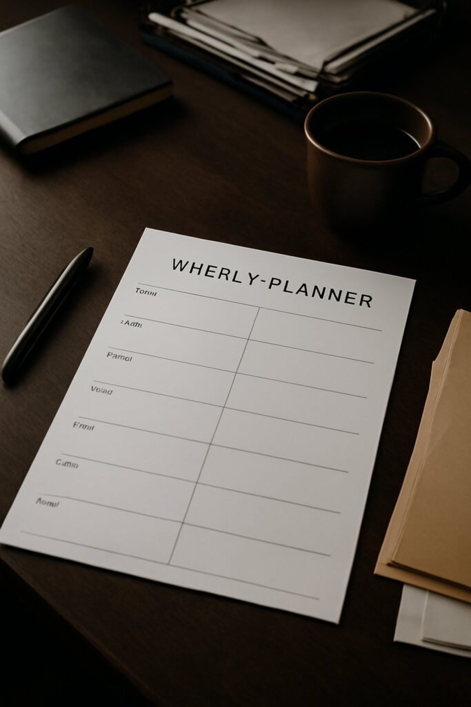 Warum alle plötzlich auf Wochenplaner zum Ausdrucken setzen