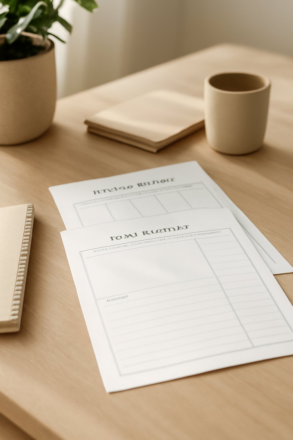 8 Planer Vorlagen Zum Ausdrucken Ideen clever & einfach