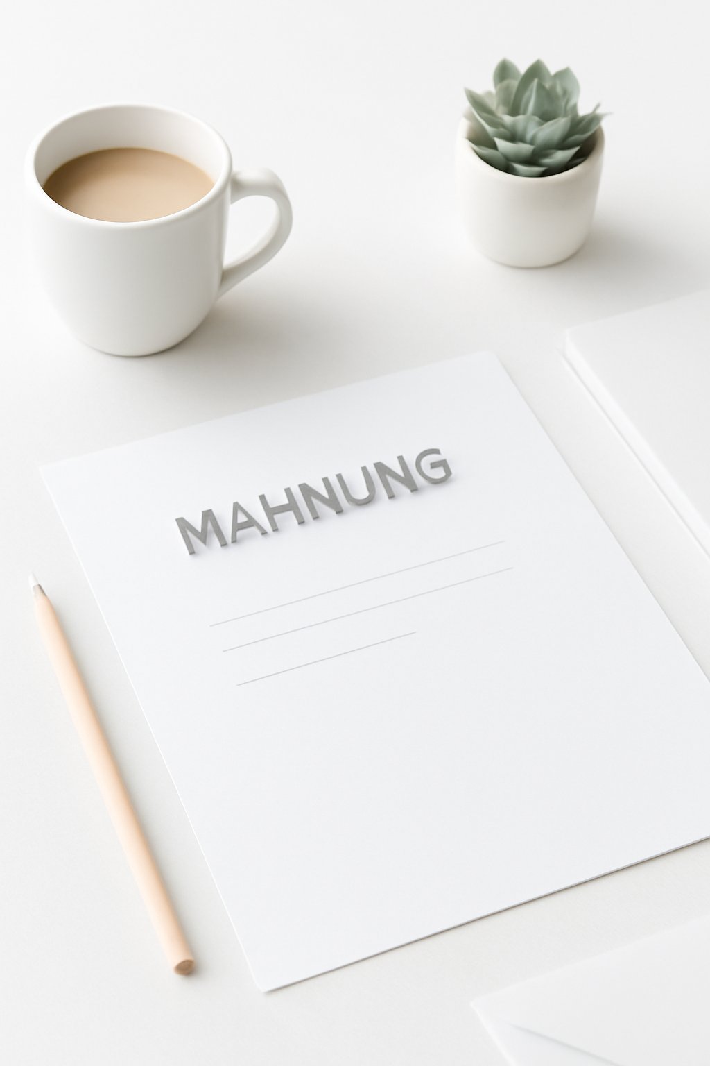 Mahnung schreiben: Diese 1 Fehler solltest du vermeiden — Hero-Aufnahme