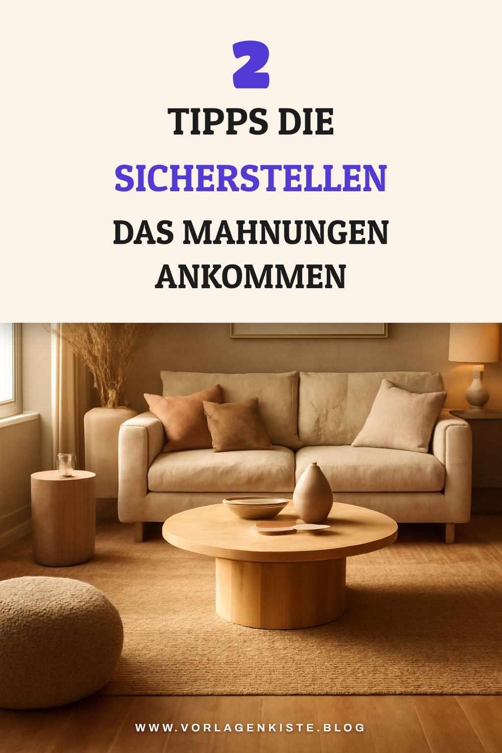 So stellen Sie sicher, dass Ihre Mahnung ankommt
