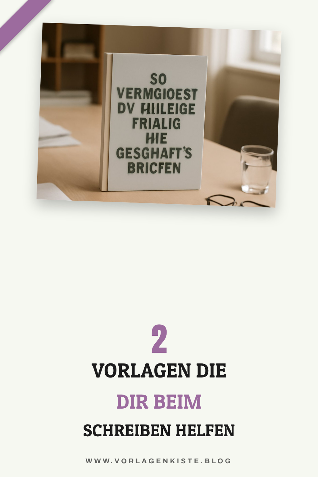 Diese Vorlagen helfen dir beim Schreiben von Geschäftsbriefen