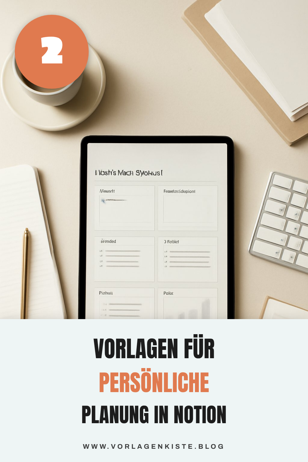 Diese 3 Vorlagen helfen dir bei der persönlichen Planung